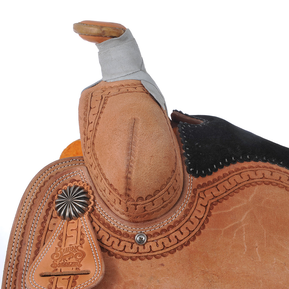 BURNS SADDLERY™ RANCH ROPER SADDLE