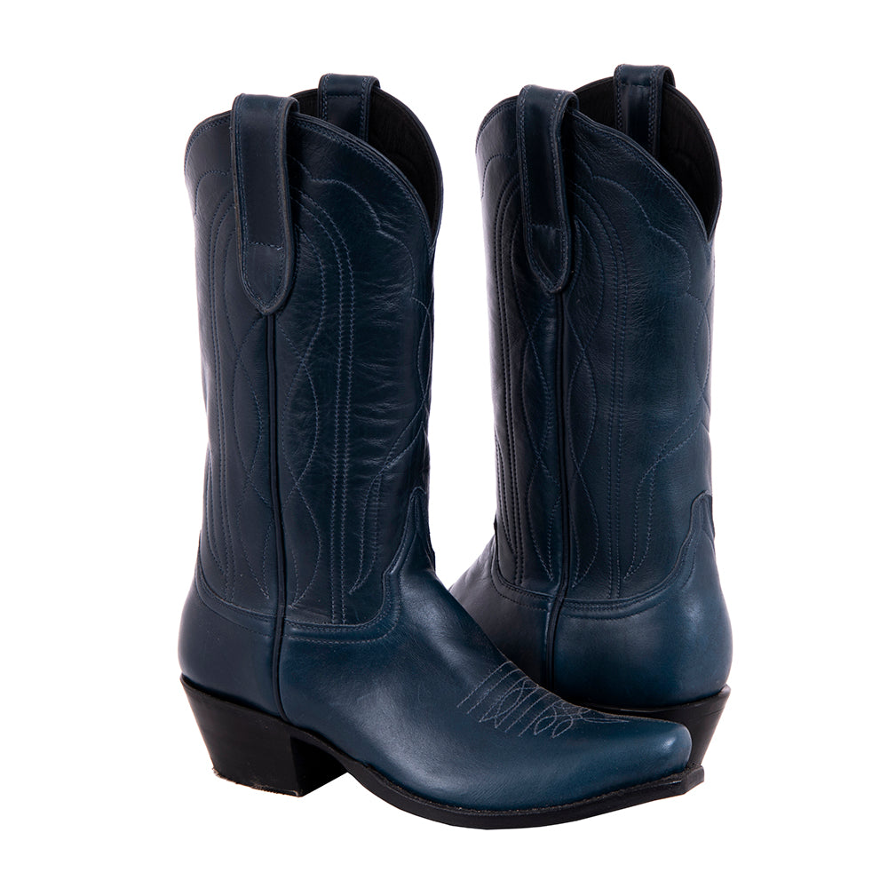 Ladies Cowboy 12-2.5 Blue Diablo w/12-2.5-MT Stitch Pattern