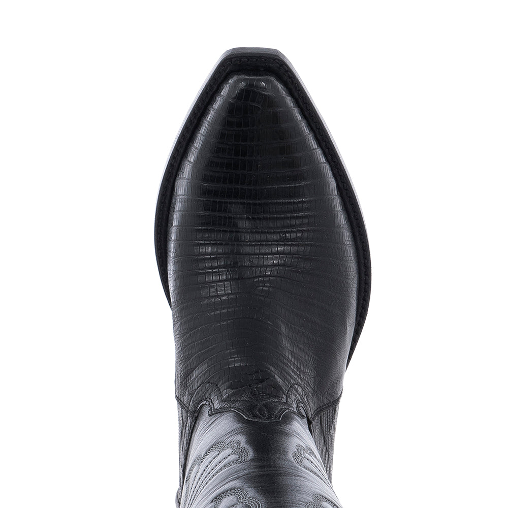 Ladies 15" Cowboy BK Lizard BK Diablo Swan Stitch