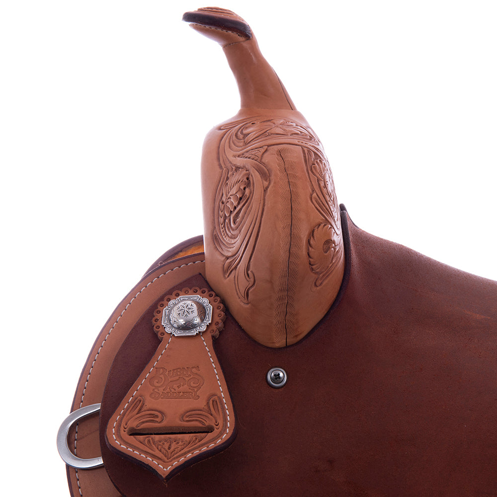 1/2 Russet SO/Chestnut RO Trophy Saddle- Notched- 1/2 D Daisy Miss North Dakota Rodeo 2025