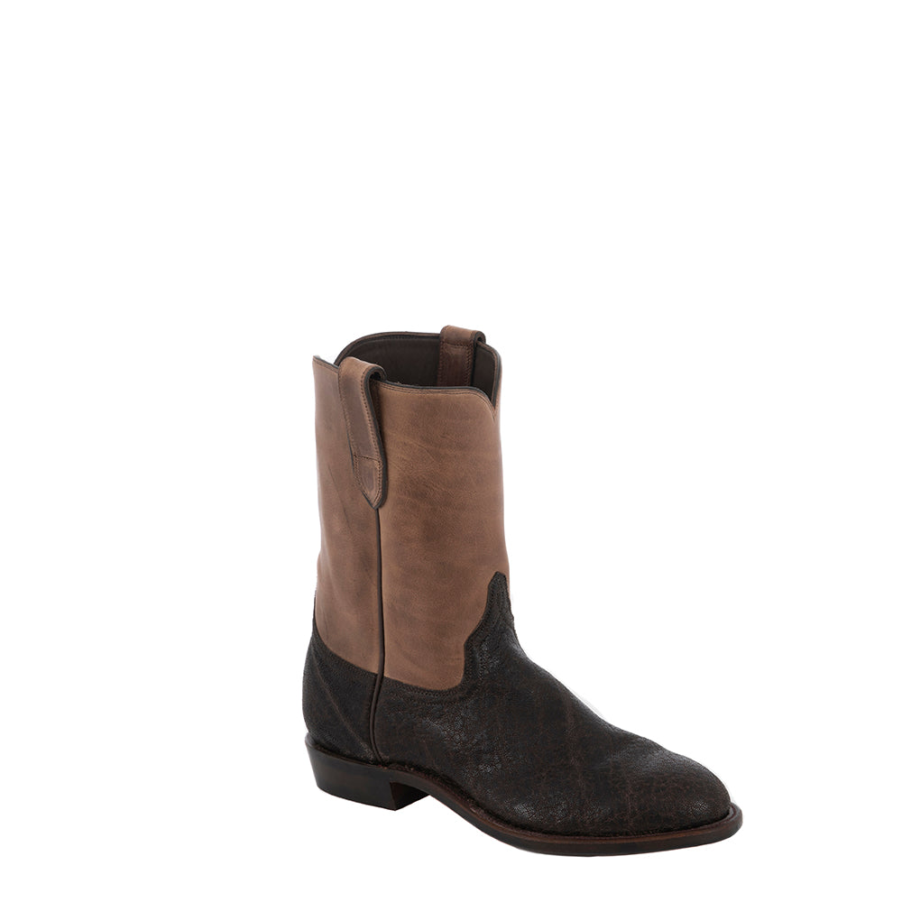 Men's Nicotine Elephant Natural Horween Roper