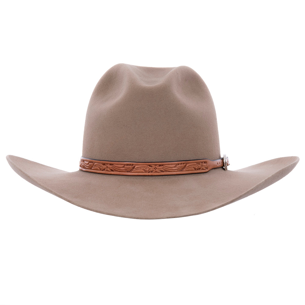 NATURAL WIDE WILDROSE HATBAND