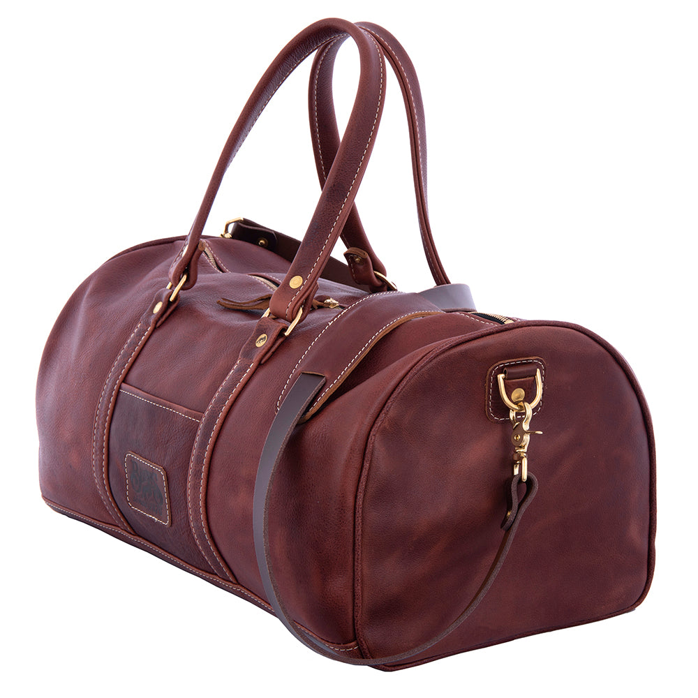 BURNS BROWN DUFFLE BAG