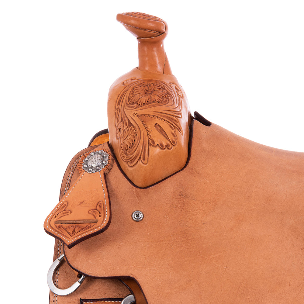 Burns Russet SO/RO Team Roper - Conventional - 1/4 WYO Floral