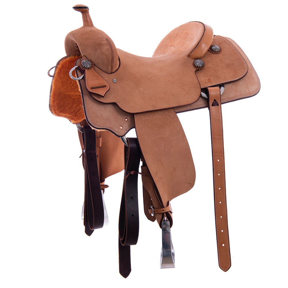Burns Saddlery Russet RO Ranch Cutter - Conventional - No Tooling
