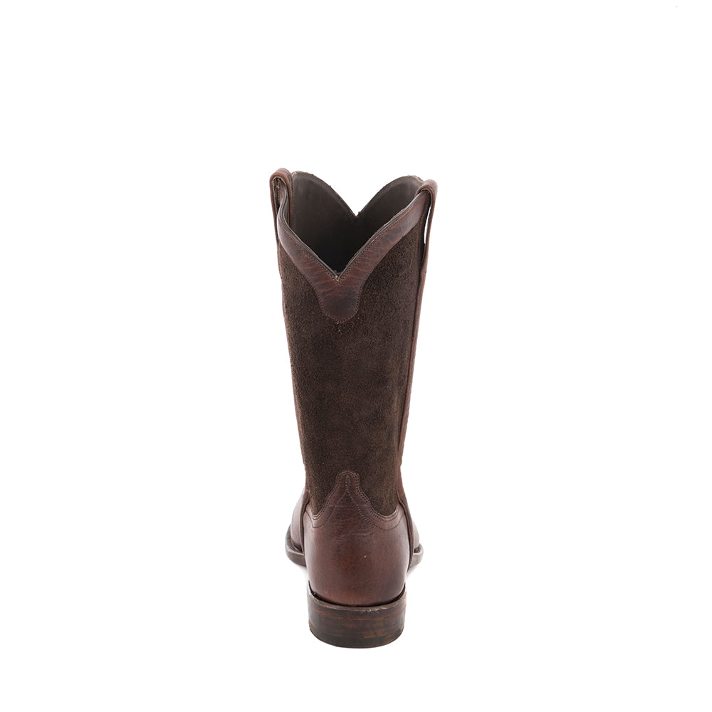 Mens Roper 12-2 Mocha Bison CH Moto RO Upper Covered Side Seam/Collar