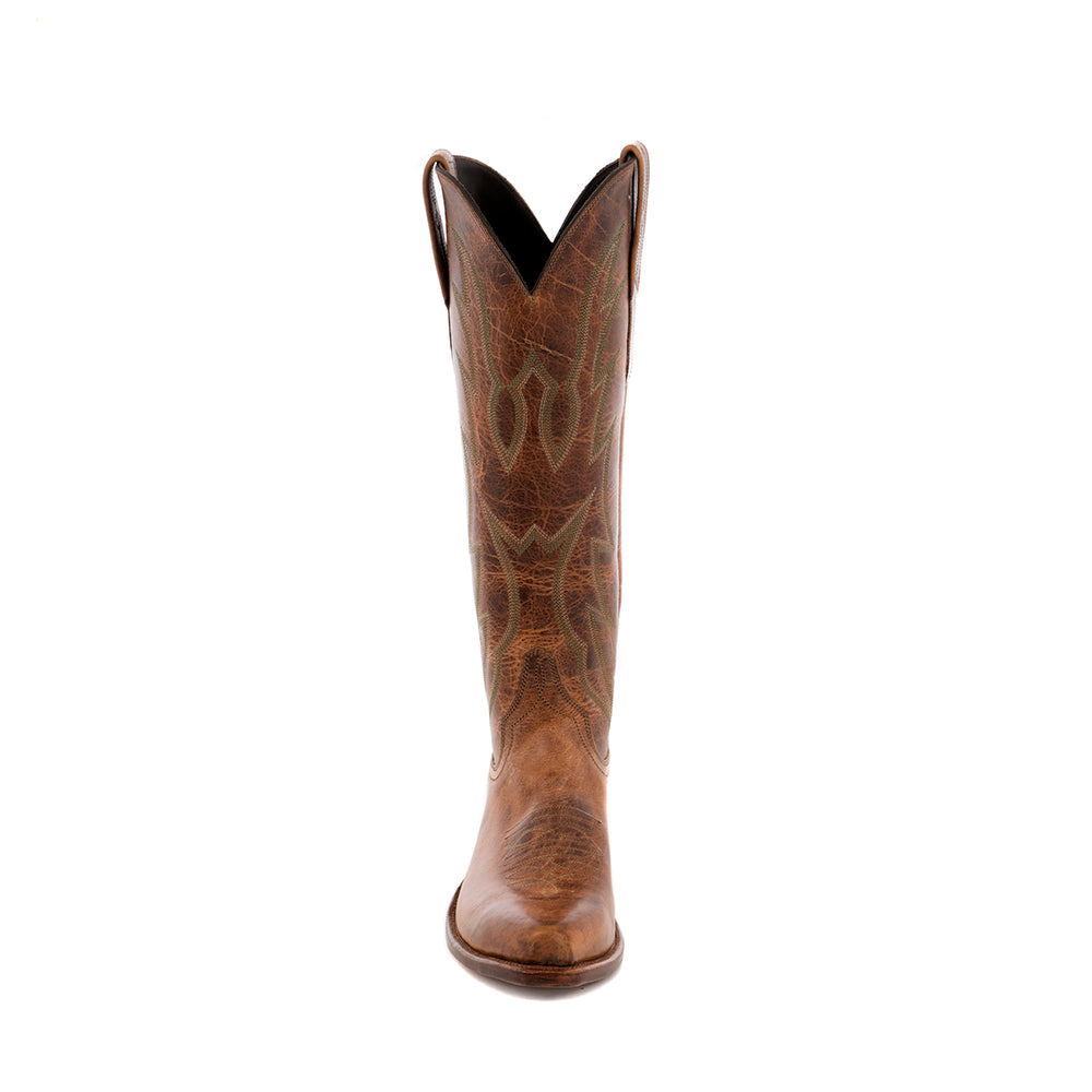 Ladies Whiskey Bison 15" Cowboy Boot