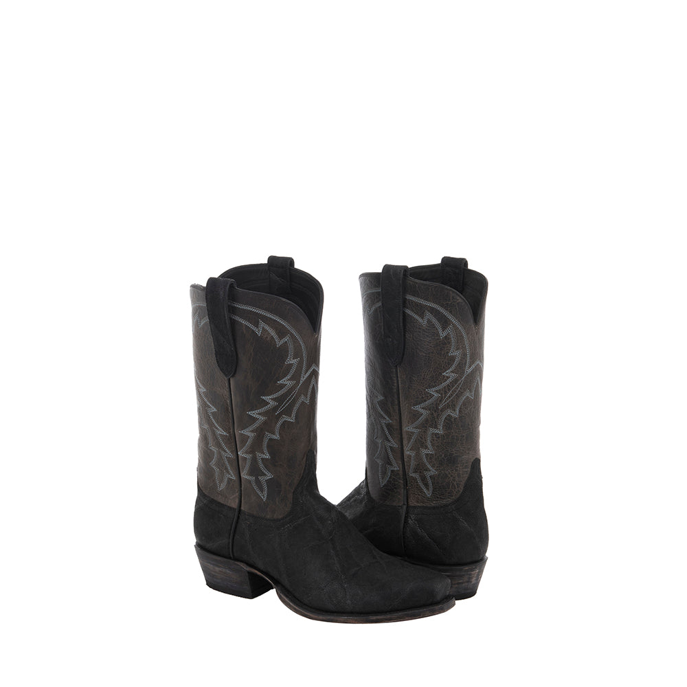 Men's Black Elephant/Grey Bison Boot