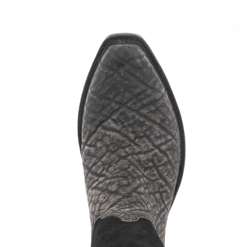 Men's Grey Safari Elephant BK RO Top Cowboy Boot
