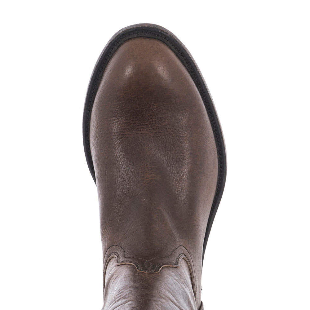 Men's Grey All Over Bison Roper