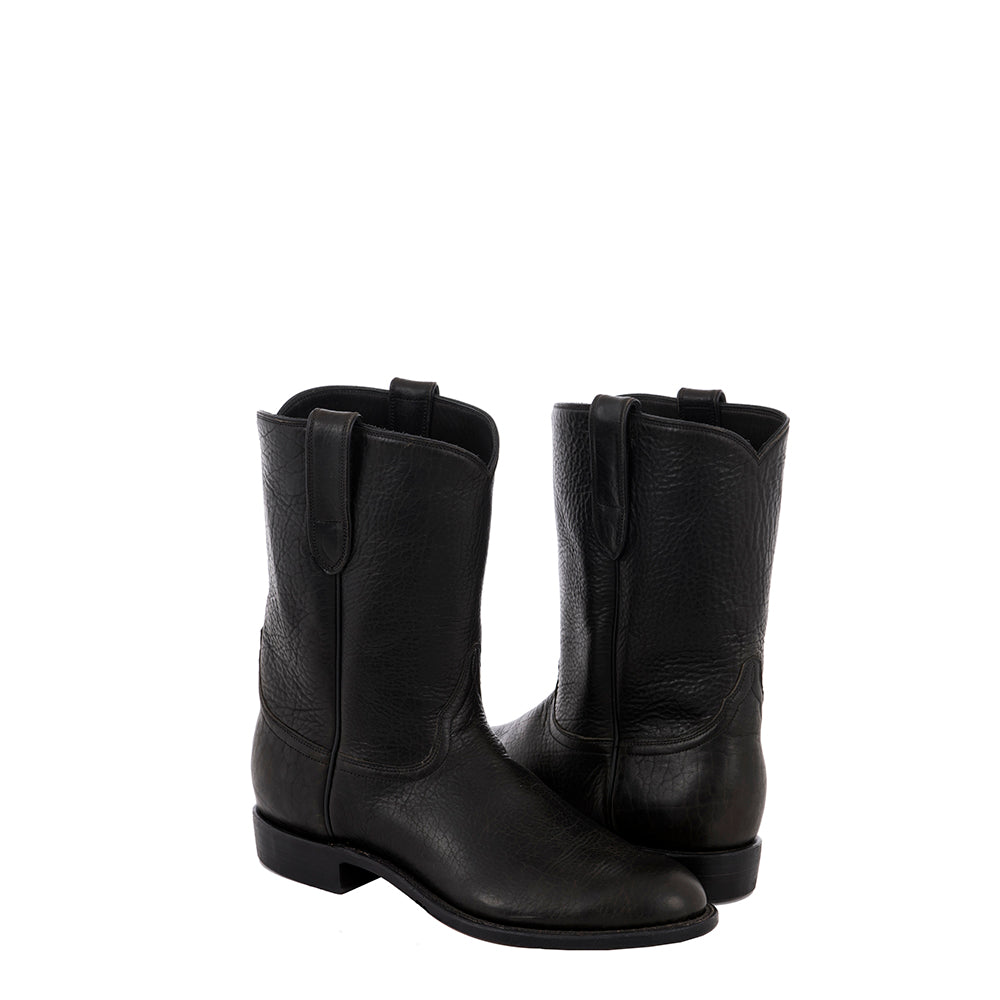 Men's Black Bison Roper