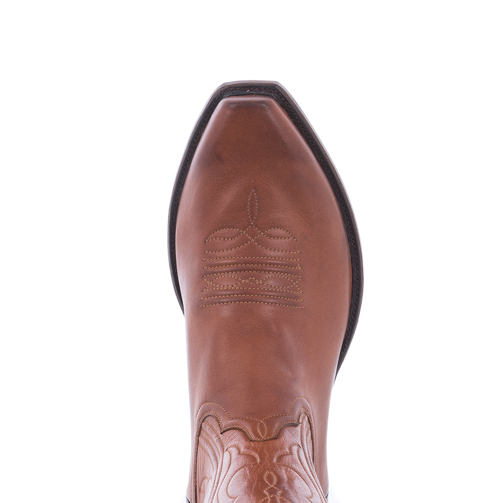 Men's Burnished British Tan Aniline Cowboy TB