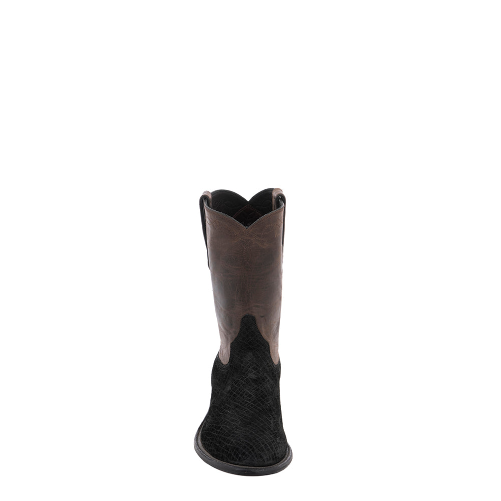Men's 10" Roper BK Hippo / Tobac Goat