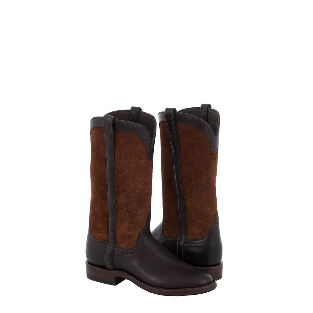 Men's Roper CH Aniline Rust Suede Upper Covered Side Seam