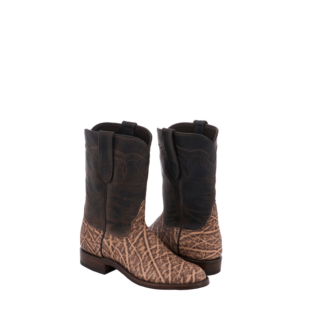 Men's 10" Roper Peat Elephant/Tobac Goat #1 Cord