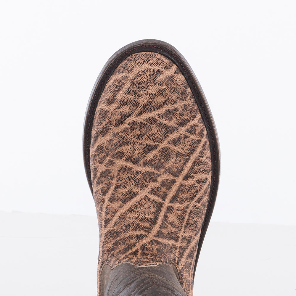 Men's 10" Roper Peat Elephant/Tobac Goat #1 Cord