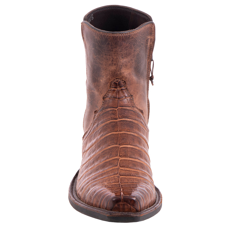 Men's Shorty Cigar Pull Up Caiman Canella Goat