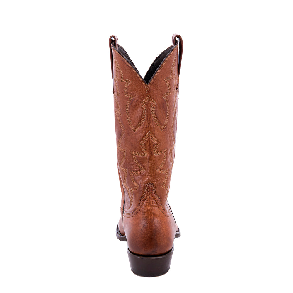 Men's Cowboy Whiskey Bison w/ Stitched Top