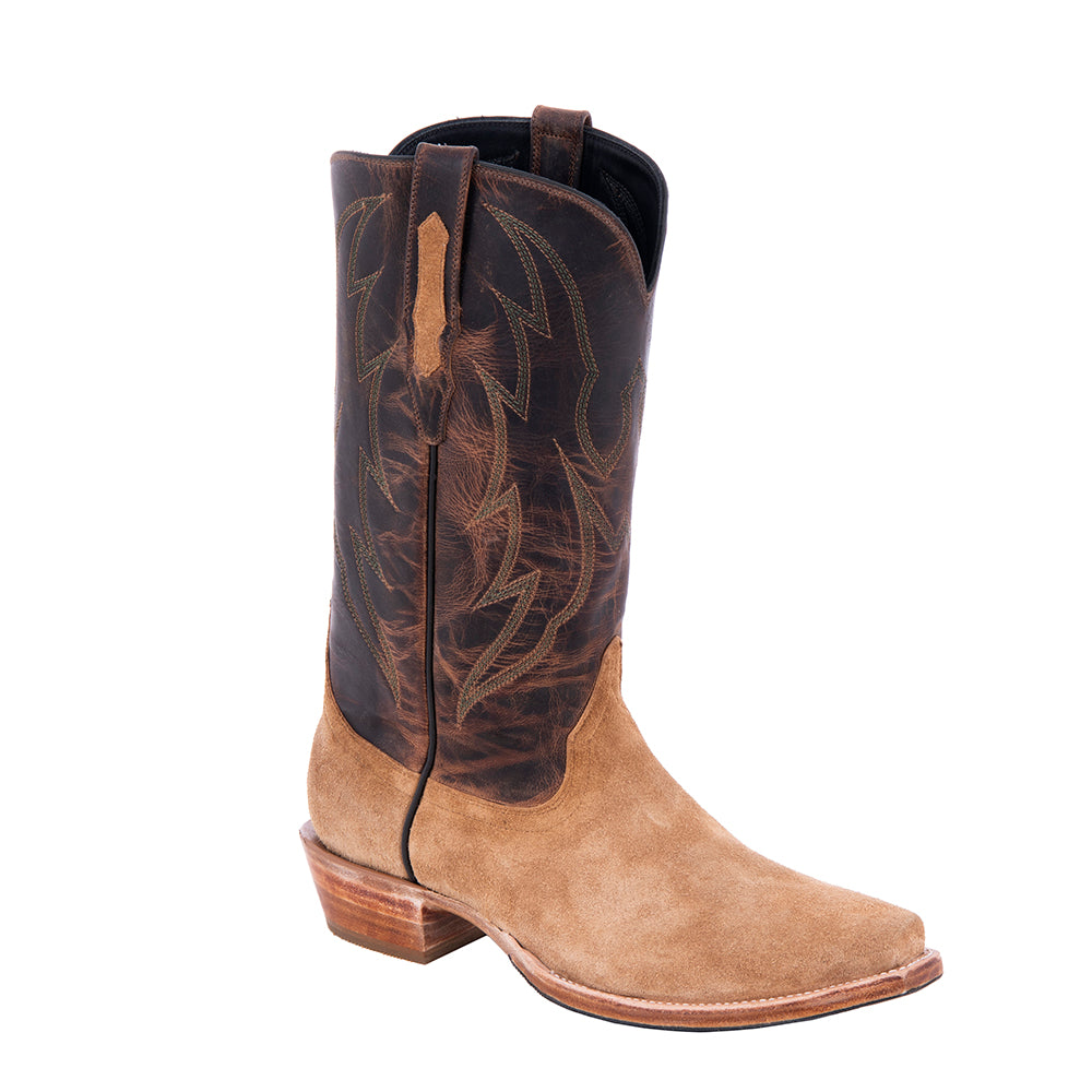 Men's Cowboy 13" Dunn Boar Canella Goat Crown Stitch Sole Saver