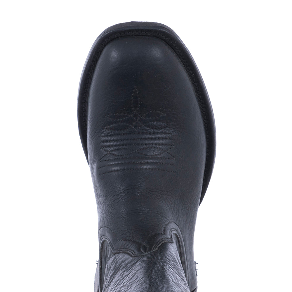 Ladies Cowboy 15" Black Bison Mini Vibram Sole