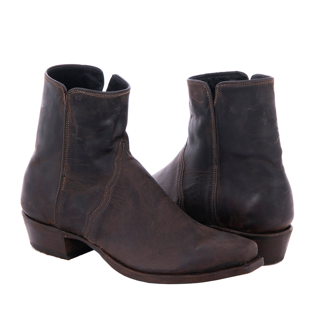 Men's Short Tobac Goat Boot