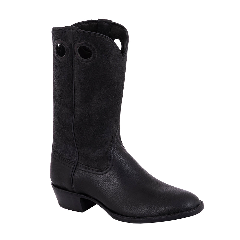 Men's Cowboy 12-2 Black Bison Black Break Goat