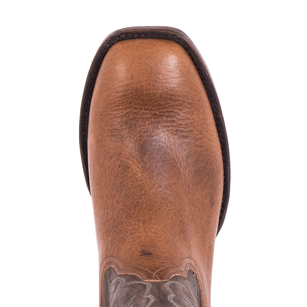 Men's Cowboy 12-2 Bourbon Bison/Tobac Goat Winn Stitch