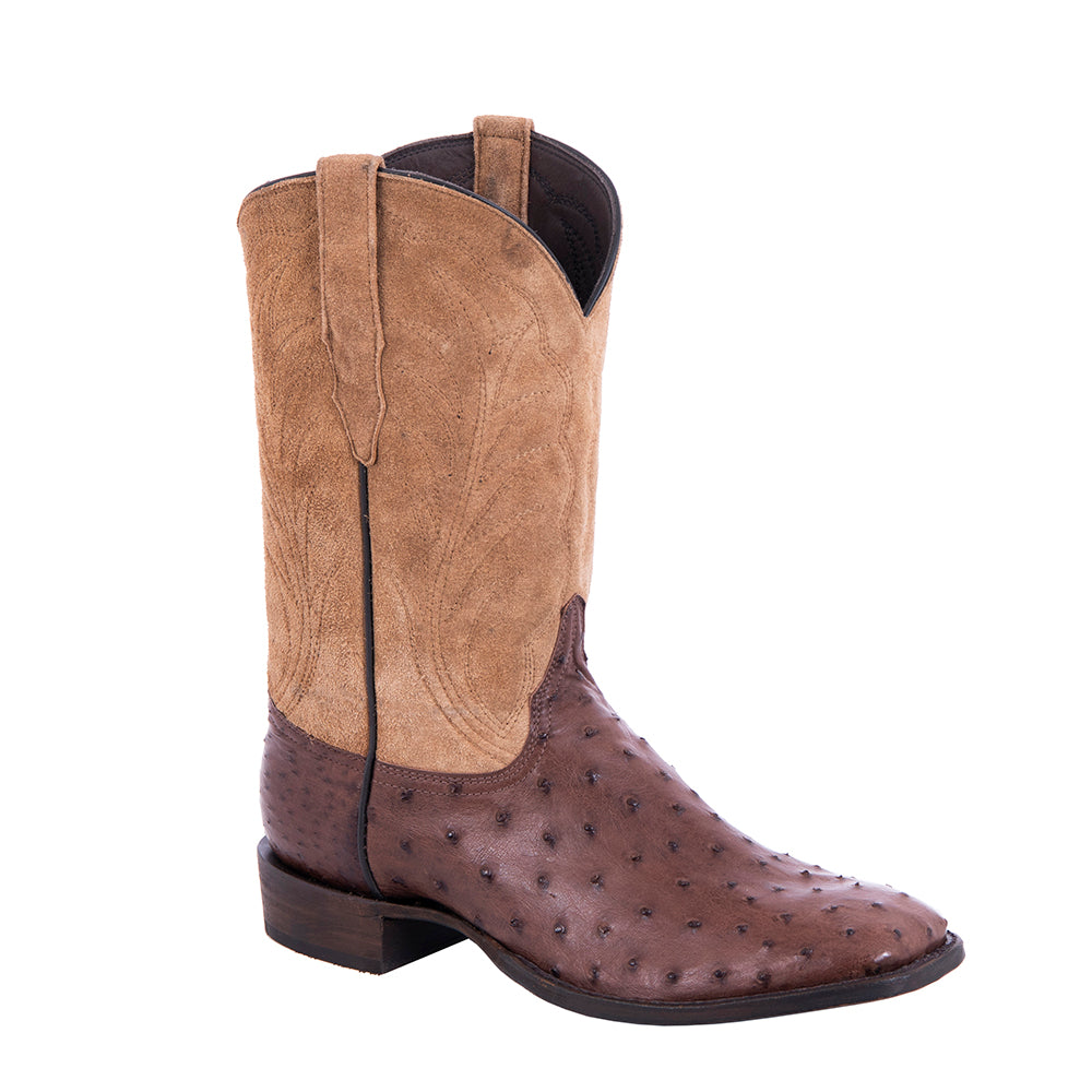 Men's Cowboy 12-2.5 Kango CC FQ Ostrich/Tan Granada RO Winn Stitch