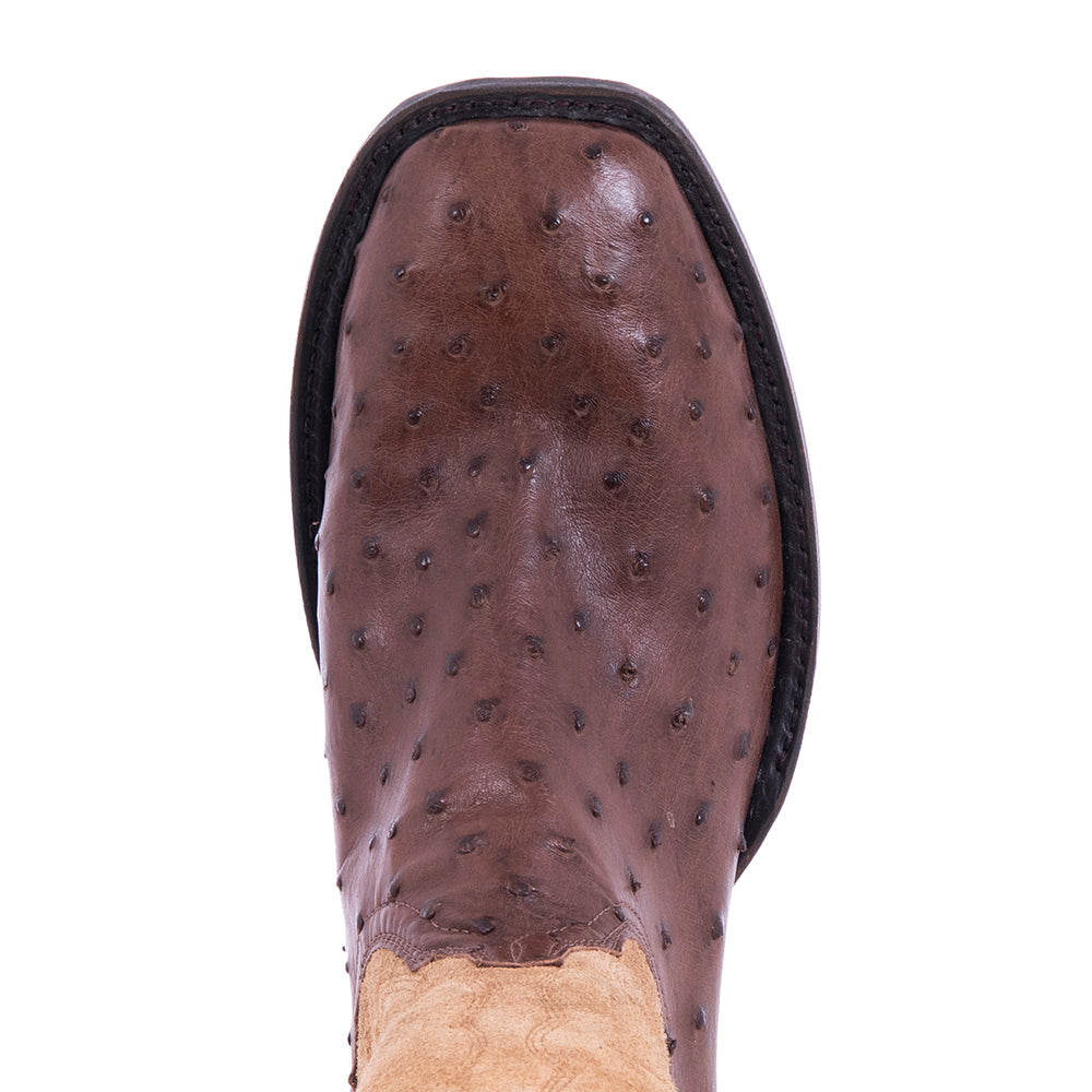 Men's Cowboy 12-2.5 Kango CC FQ Ostrich/Tan Granada RO Winn Stitch