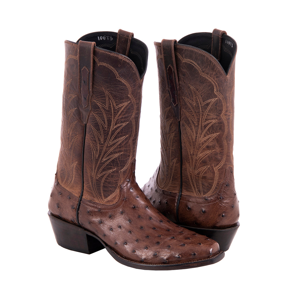 Mens Cowboy 12-2 Kango CC Ostrich/Canella Goat Winn Stitch
