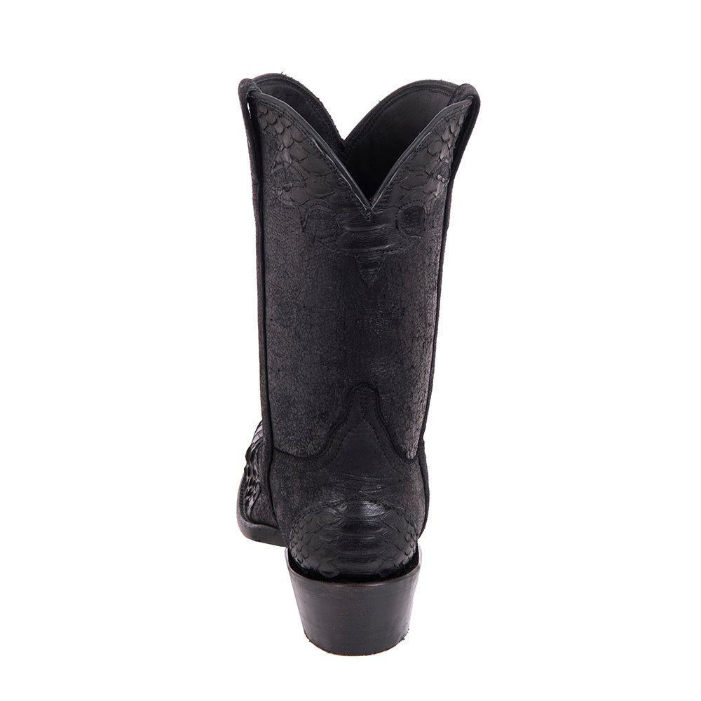 Ladies Cowboy 10-2 Black Break w/Black Python WT, HF, Collar