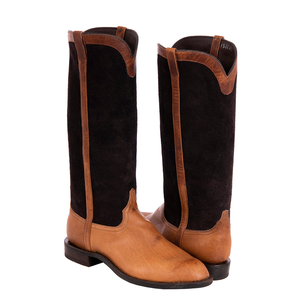 Men's Roper 17-2 Cognac Bison/Chocolate RO MV Sole