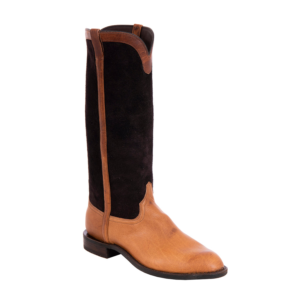 Men's Roper 17-2 Cognac Bison/Chocolate RO MV Sole