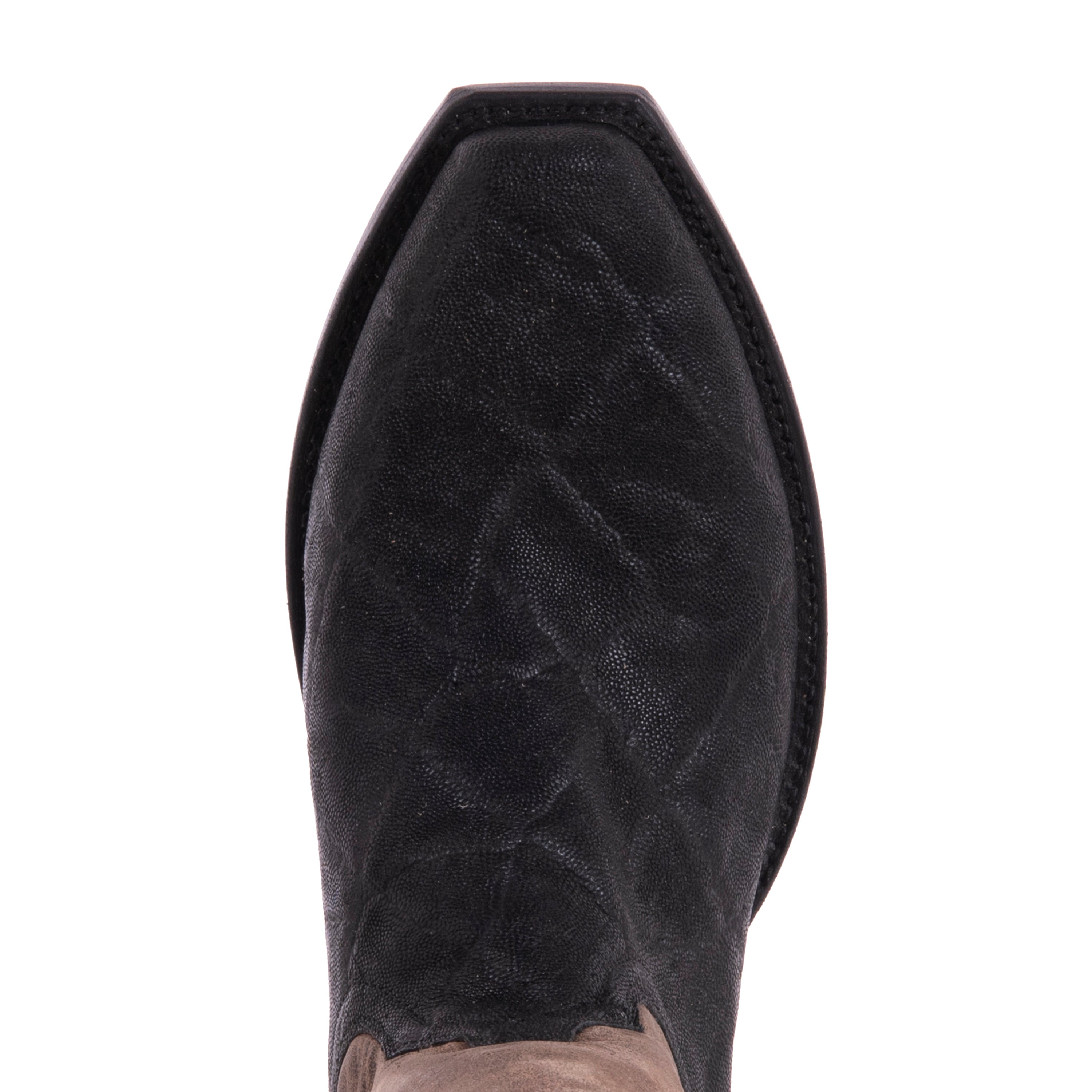 Men's Cowboy 12-2.5 Black Elephant w/Buckstitch