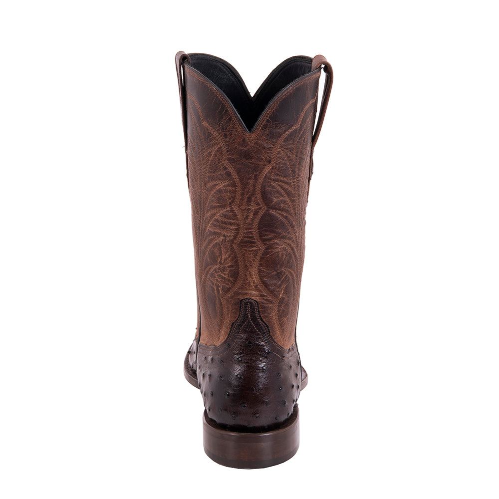Men's Cowboy 12-2 Nicotine FQ Ostrich/Canella Goat Winn MV Soles