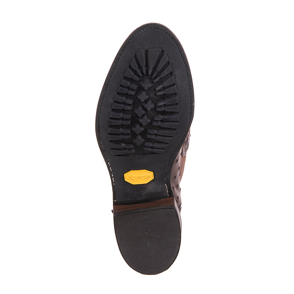 Men's Cowboy 12-2 Nicotine FQ Ostrich/Canella Goat Winn MV Soles