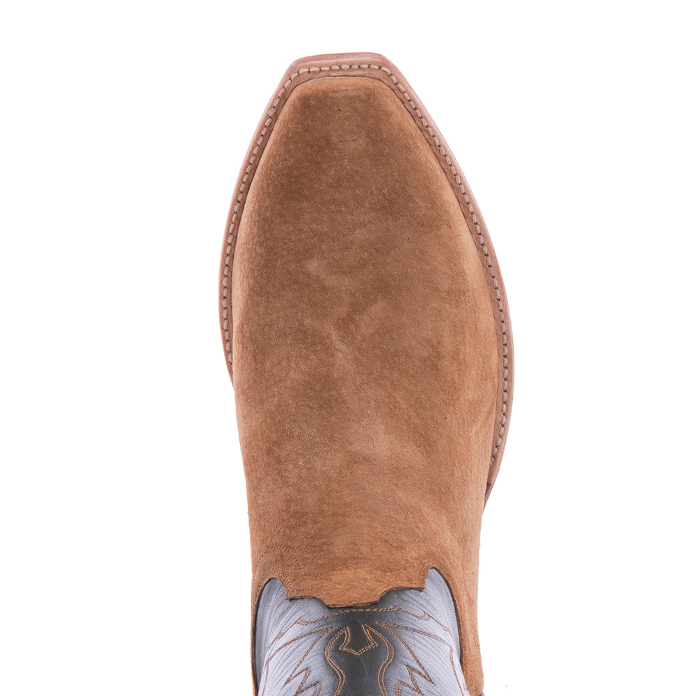 Men's Dunn Boar Green Velvet Cowboy Boot