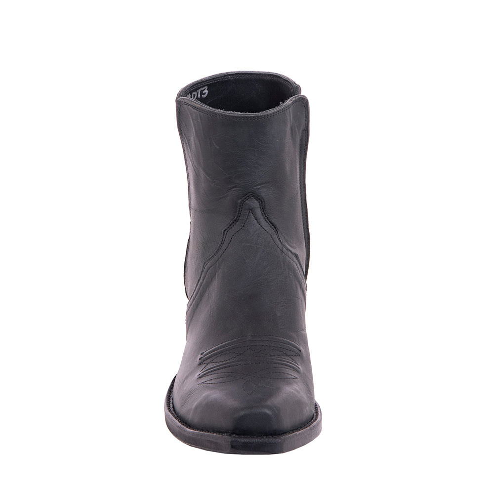 Mens Short Zip Black Mad Dog Goat Toe Bug