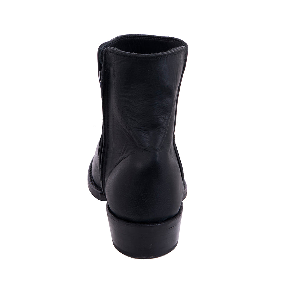 Men's Short Zip Black Mad Dog Goat Toe Bug Mini Vibram