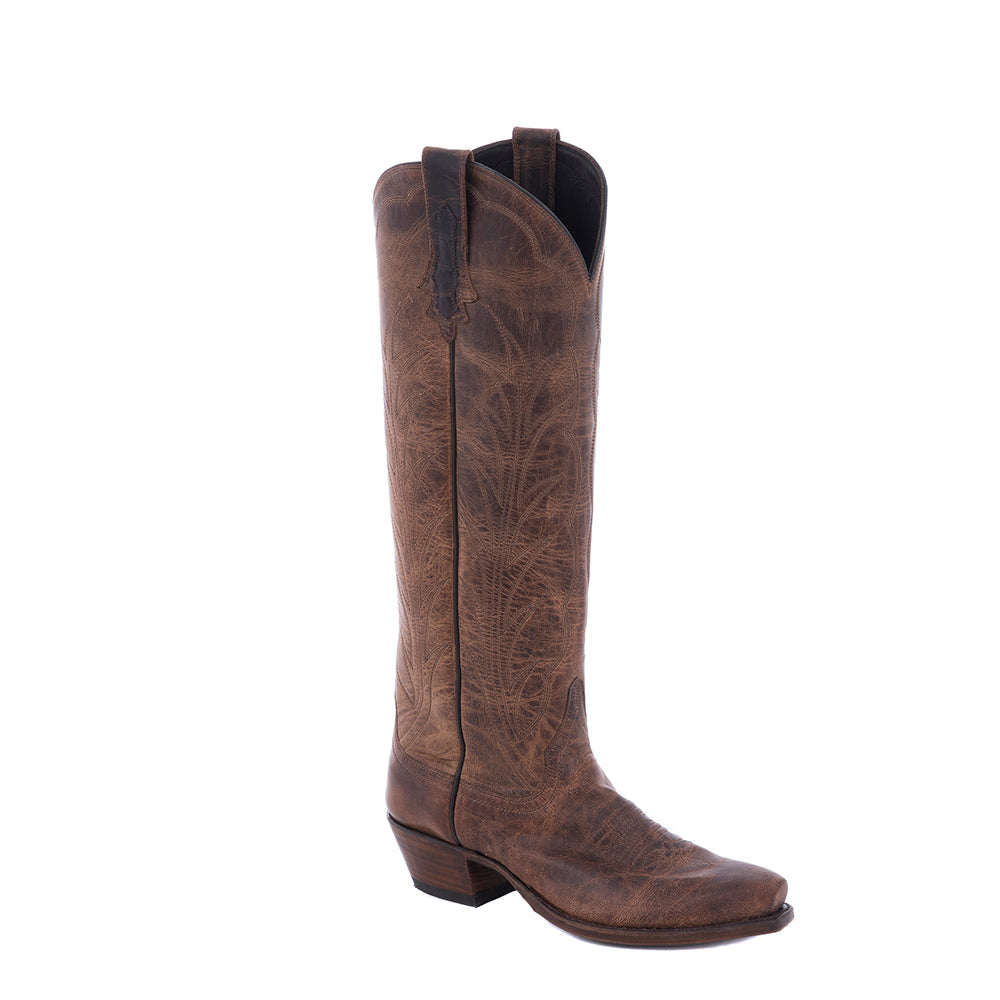 Ladies 17" Canella Goat Winn Toe Bug Cowboy Boot