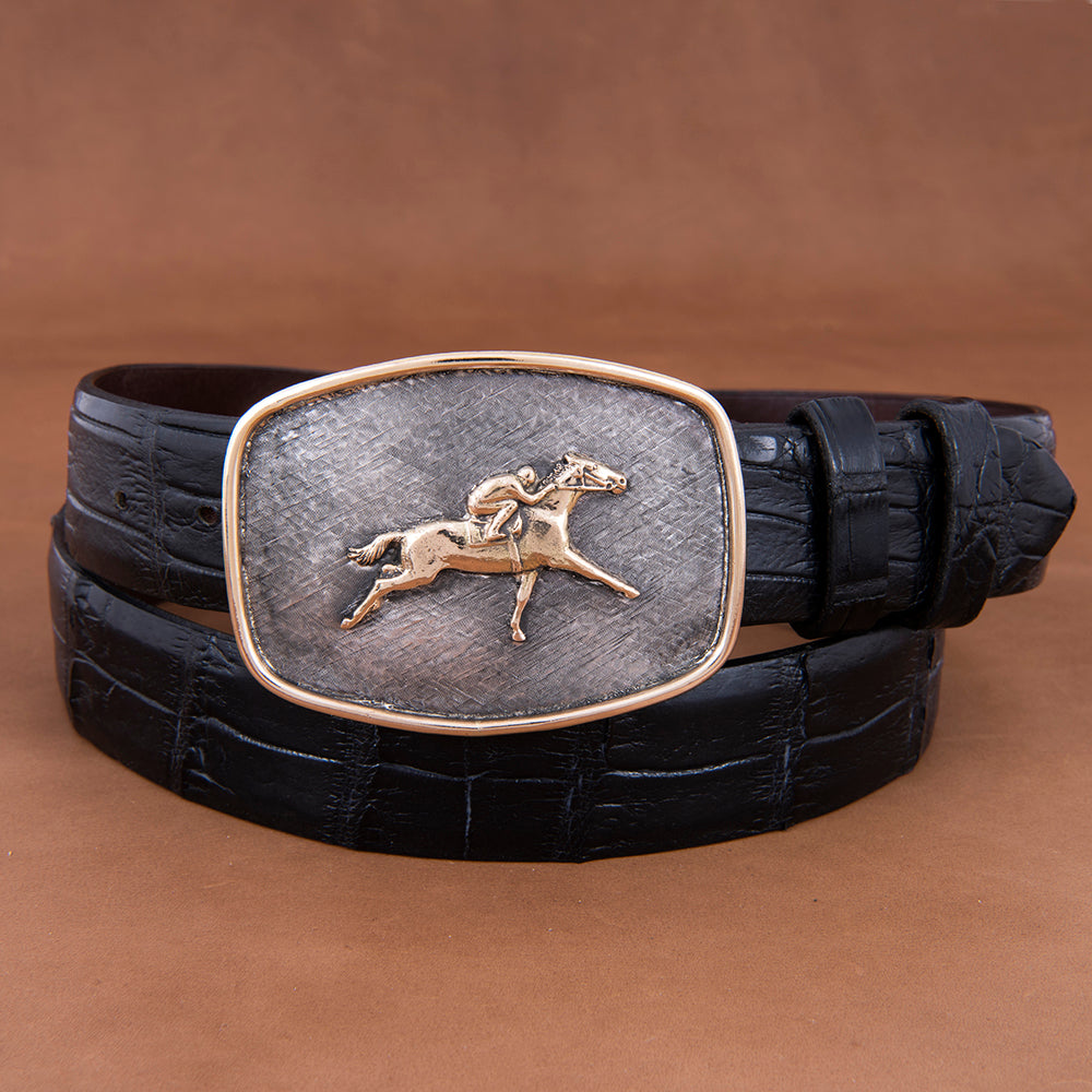 SST Colt 14K Race Horse Buckle
