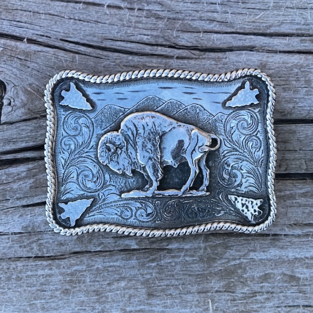 SUNSET TRAILS HENRY MOUNTAIN BUCKLE