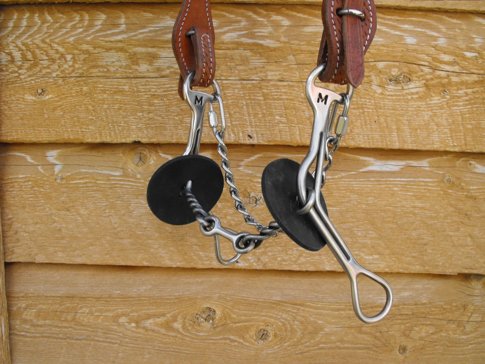 Merrill Bits Medium Gag Twisted Wire with Dogbone