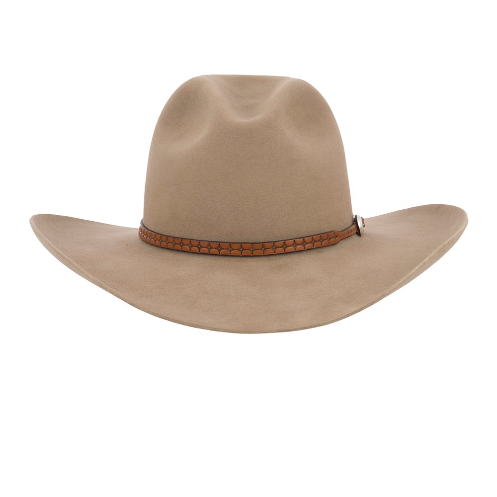 SANTA FE STAR HATBAND ANTIQUE W/TURQUOISE