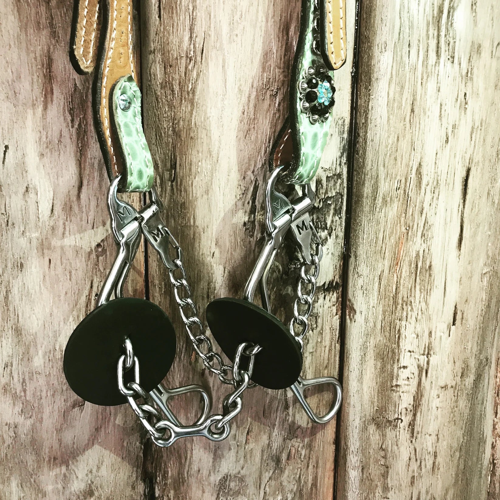 Merrill Bits Swing Top Medium Gag Chain with Dogbone