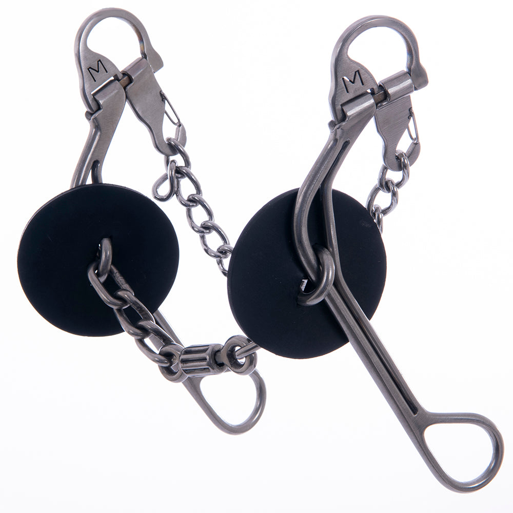 Merrill Bits Swing Top Long Gag Chain Dogbone Roller