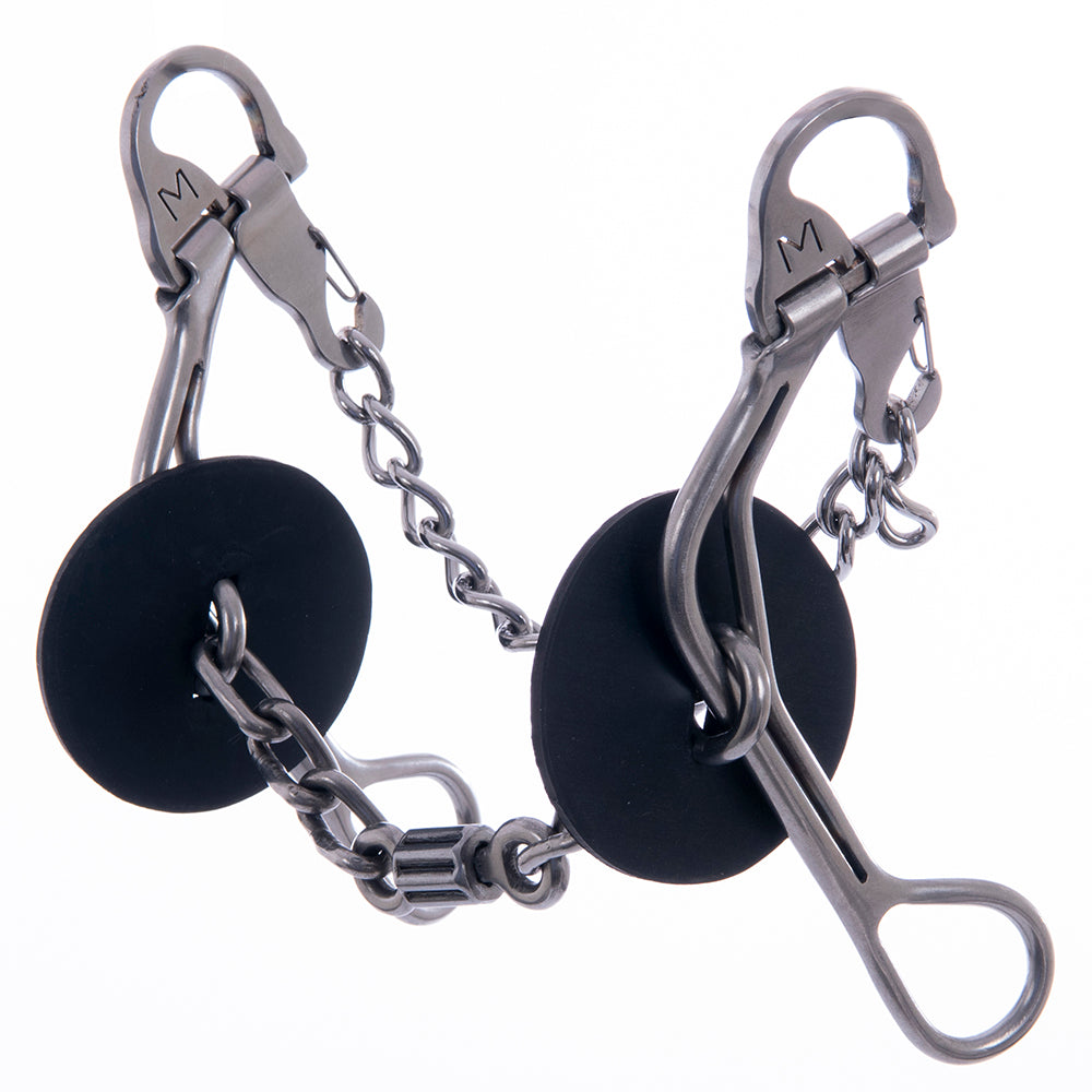 Merrill Bits Swing Top Medium Gag Chain Dogbone Roller