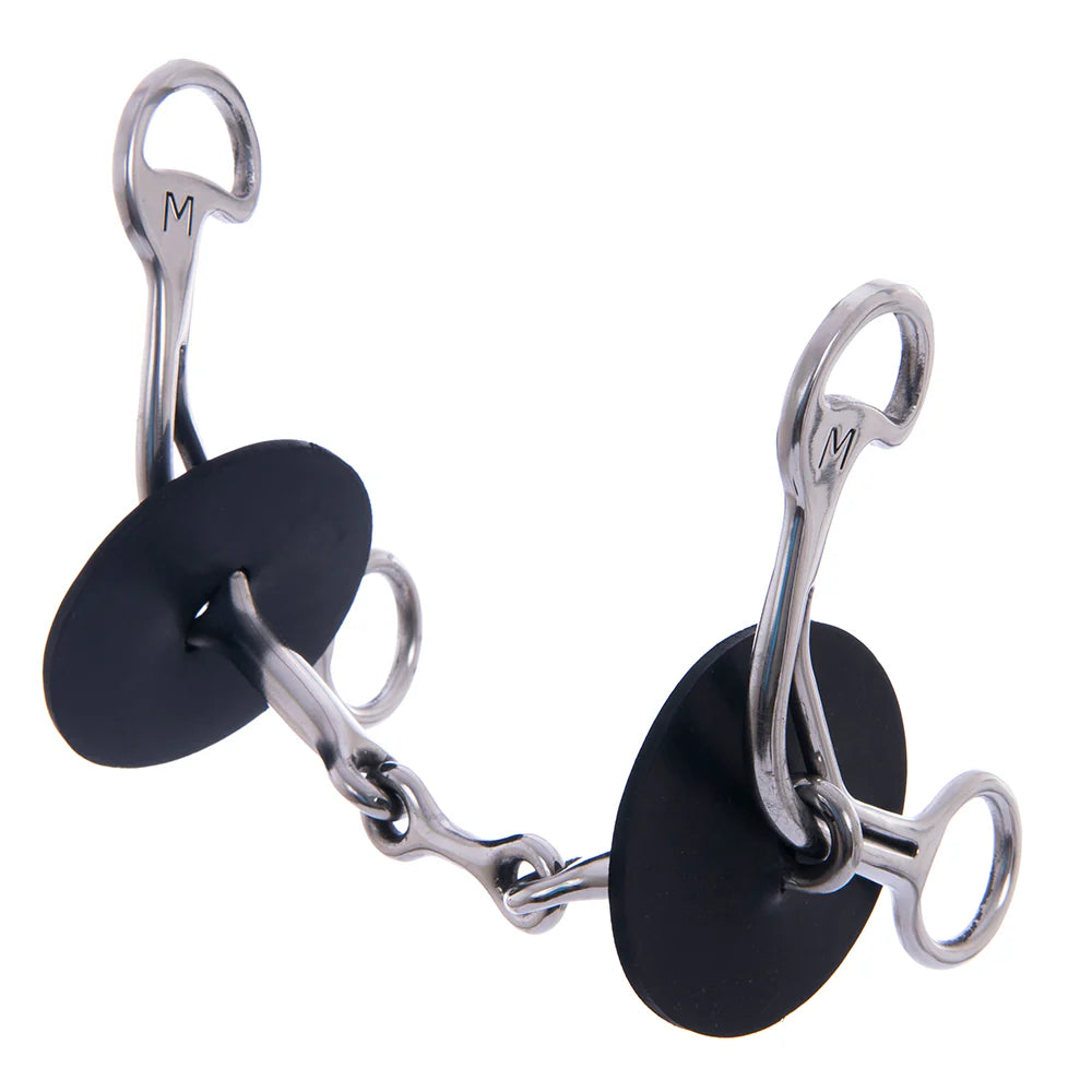 Merrill Bits Short Gag Smooth Mouthpiece with Dogbone