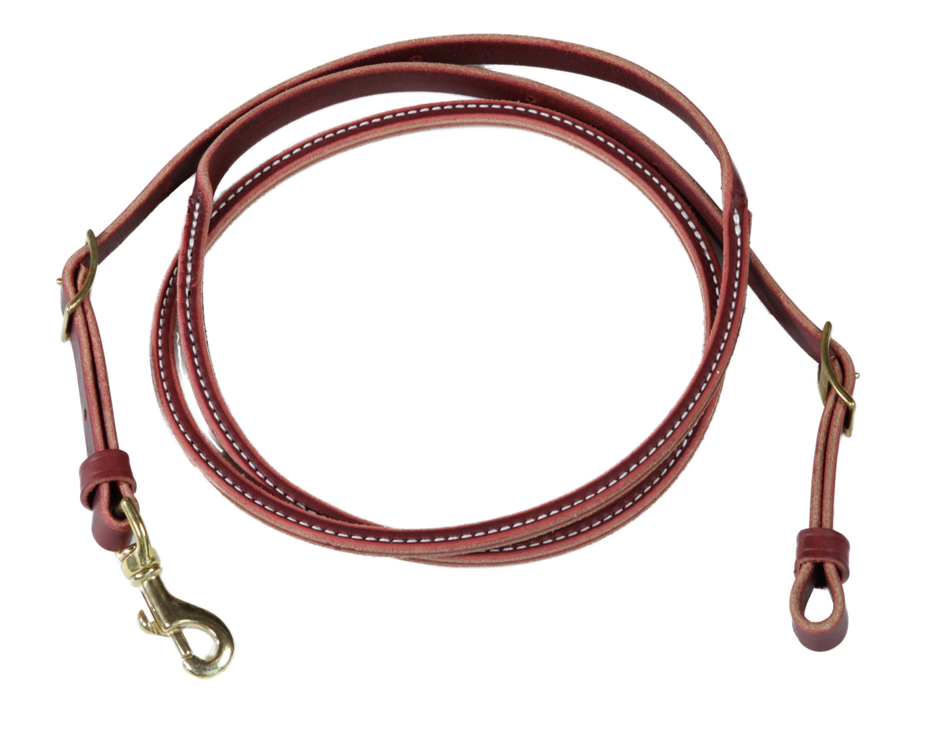 Latigo Rolled Center Roper Rein