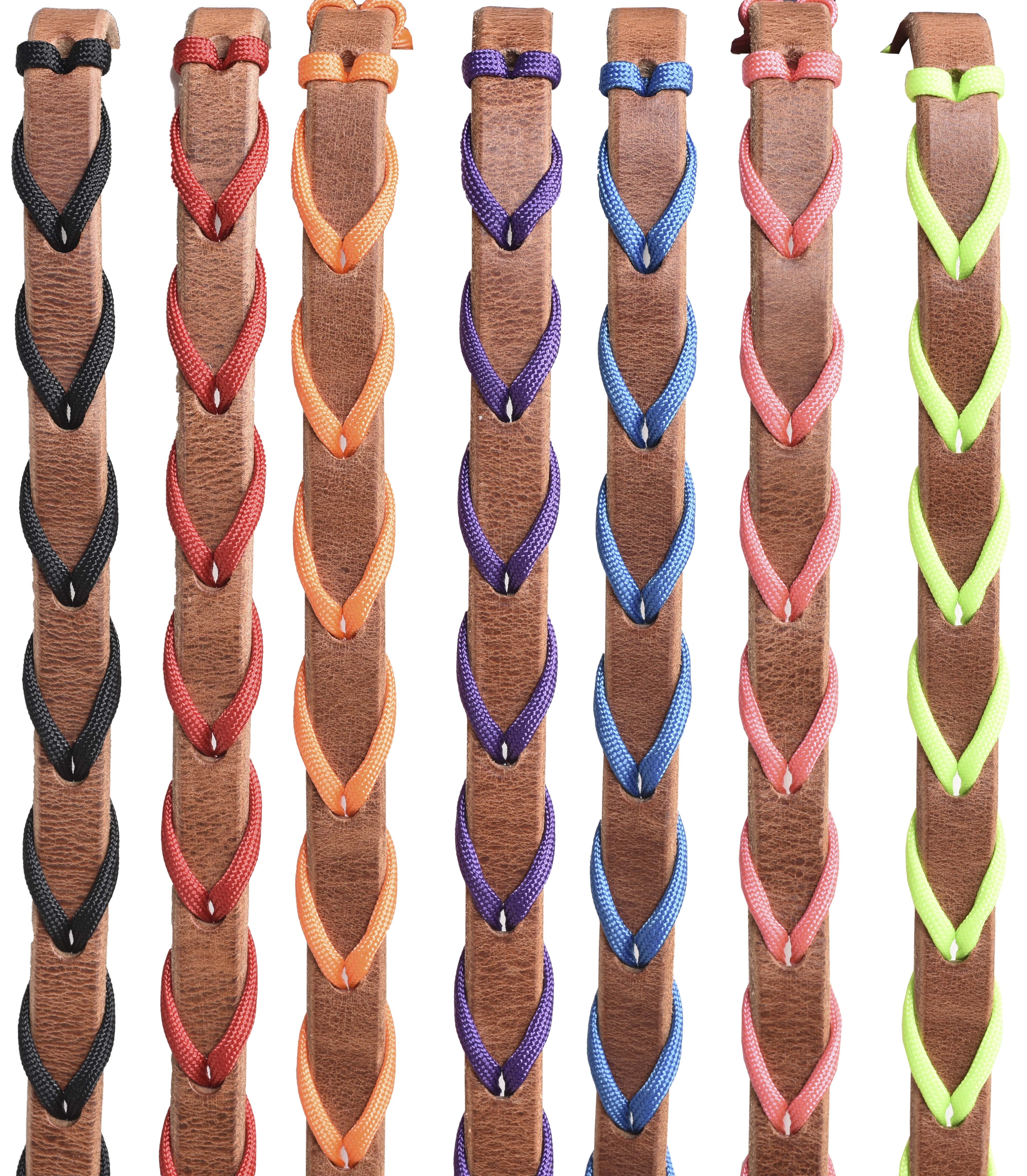 Harness Cord Laced Barrel Rein